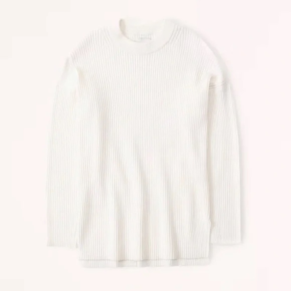 Abercrombie & Fitch LuxLoft Oversized Crew Sweater